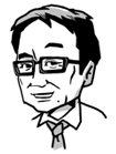52歳男性顔イラスト