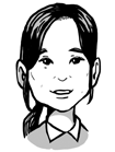 30代女性顔イラスト