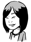 60代女性顔イラスト