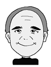 75歳男性顔イラスト